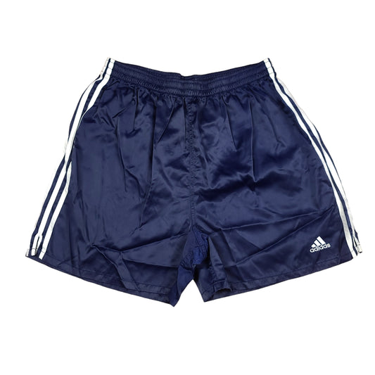 Vintage Navy Blue adidas Nylon Shorts