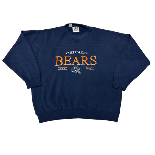 Vintage Chicago Bears Sweatshirt Lee NFL Embroidered