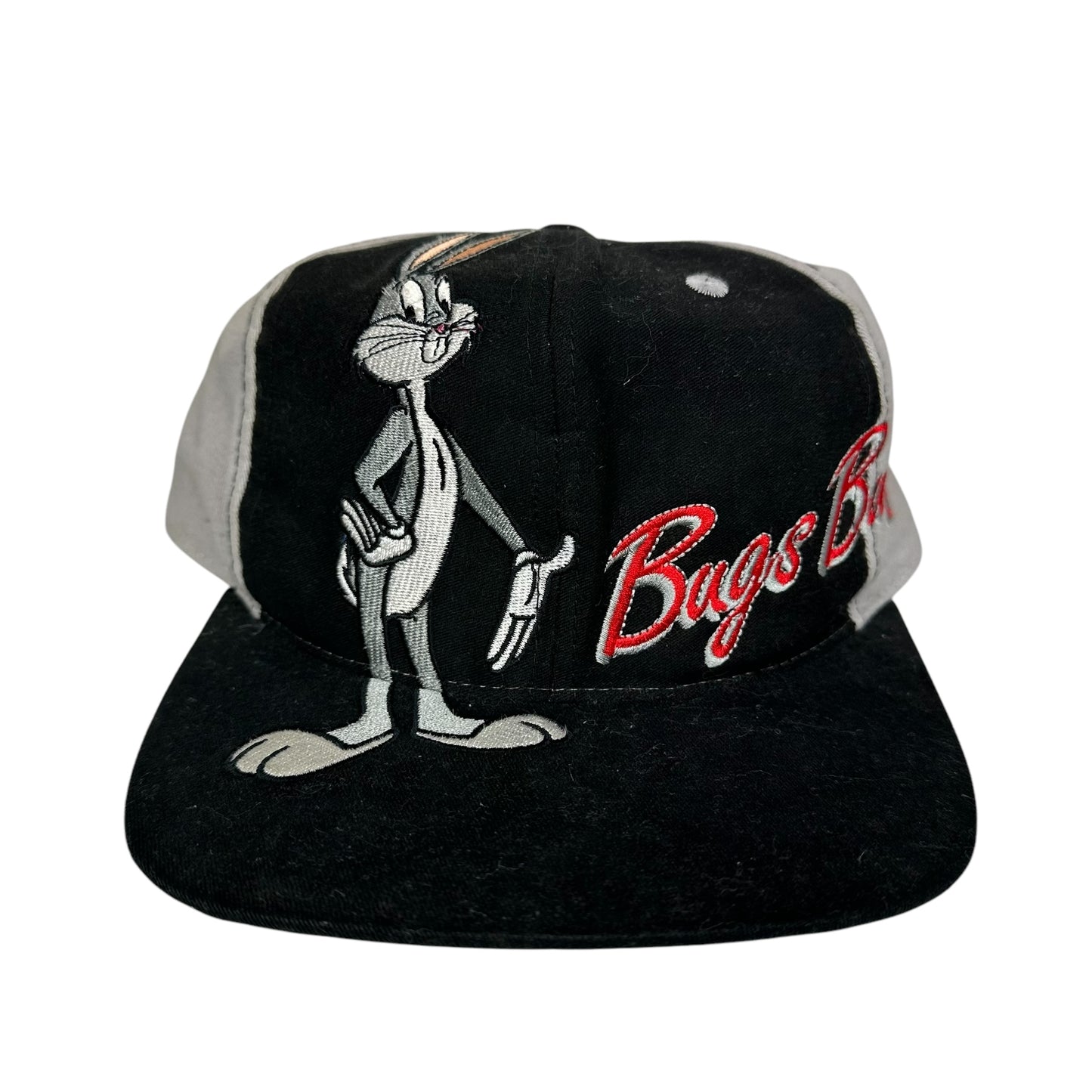 Vintage Bugs Bunny Hat Six Flags Youth Snapback