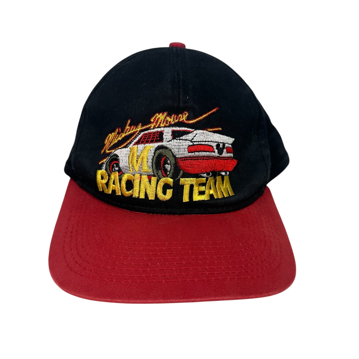 Mickey Mouse Vintage Disney Hat Racing Team Youth