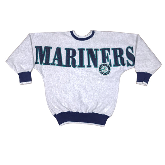 Vintage Seattle Mariners MLB Gray Youth Sweatshirt