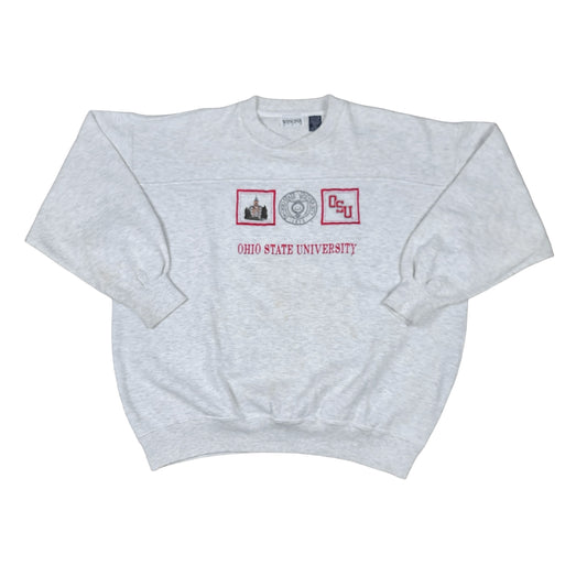 Vintage Ohio State University Gray Sweatshirt