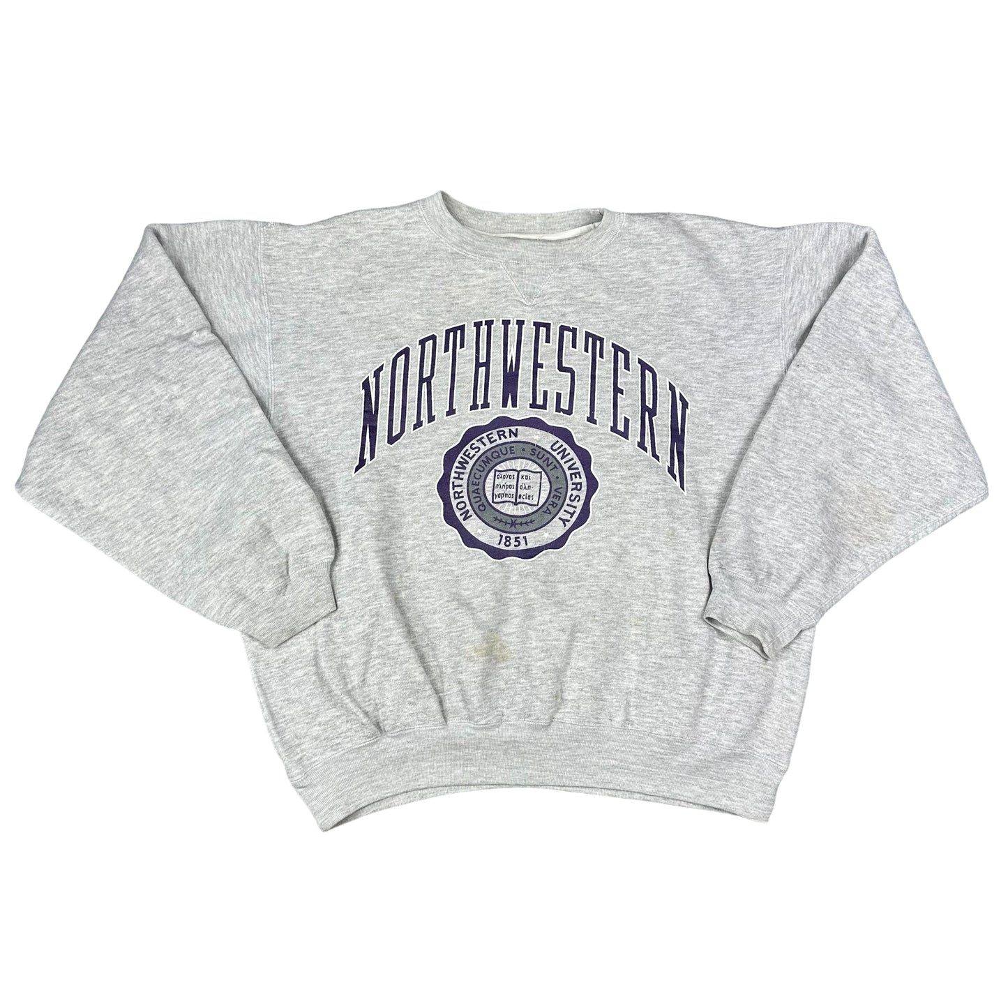 Vintage Northwestern University Gray Galt Sand Sweatshirt