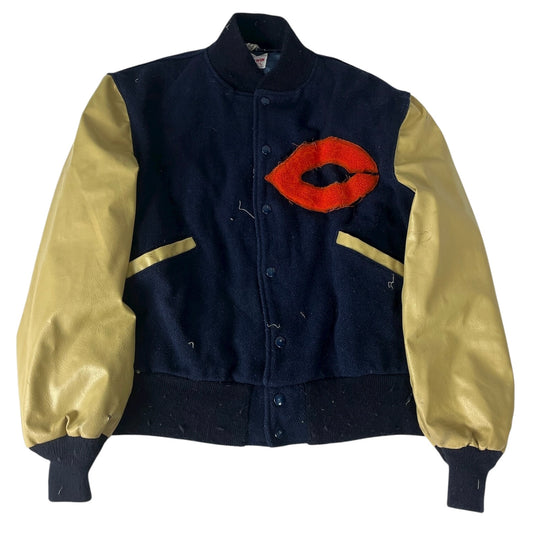 Vintage Chicago Bears Jacket NFL Wool Varsity