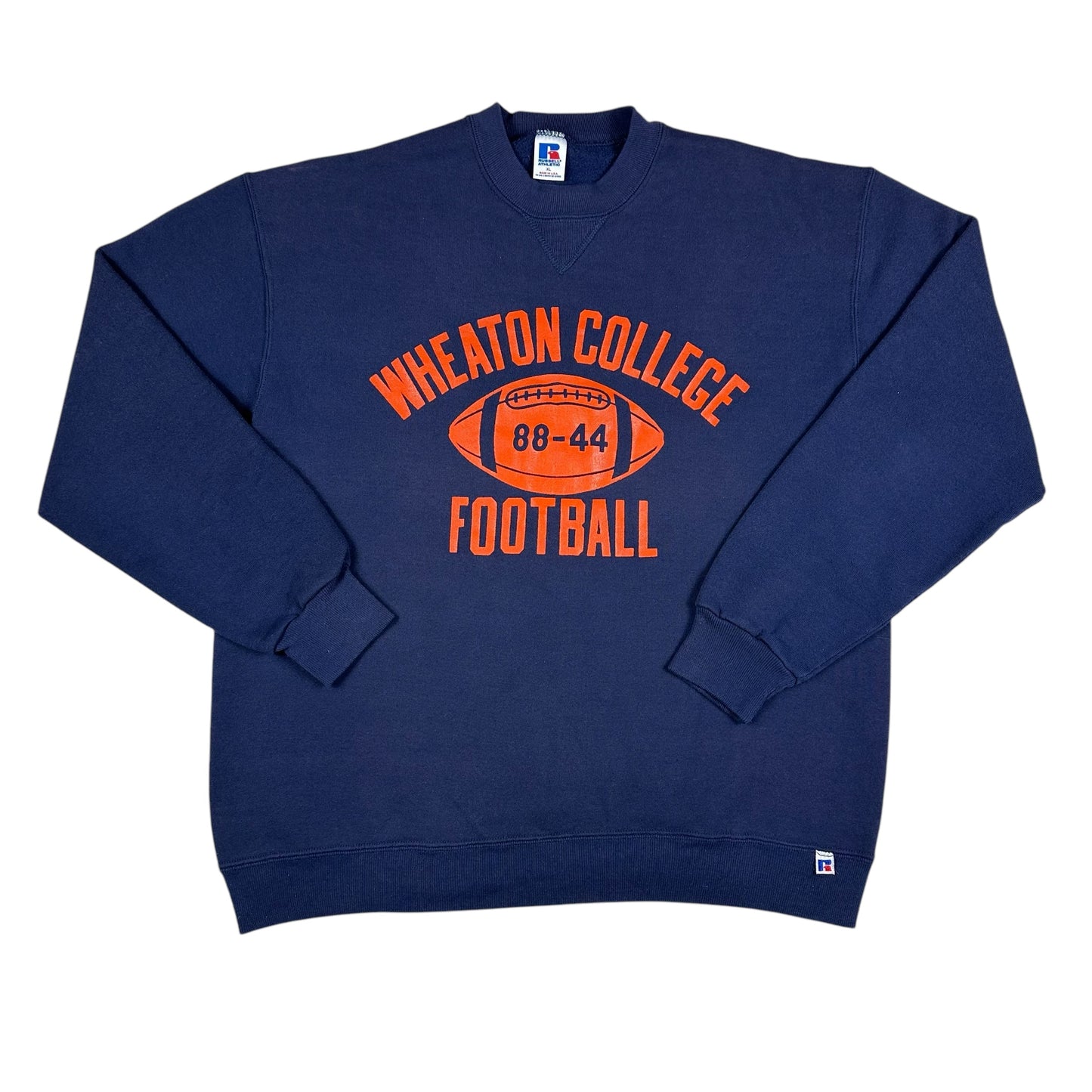 Vintage Wheaton College Sweatshirt Football