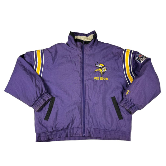 Vintage Minnesota Vikings Jacket Pro Player Reversible