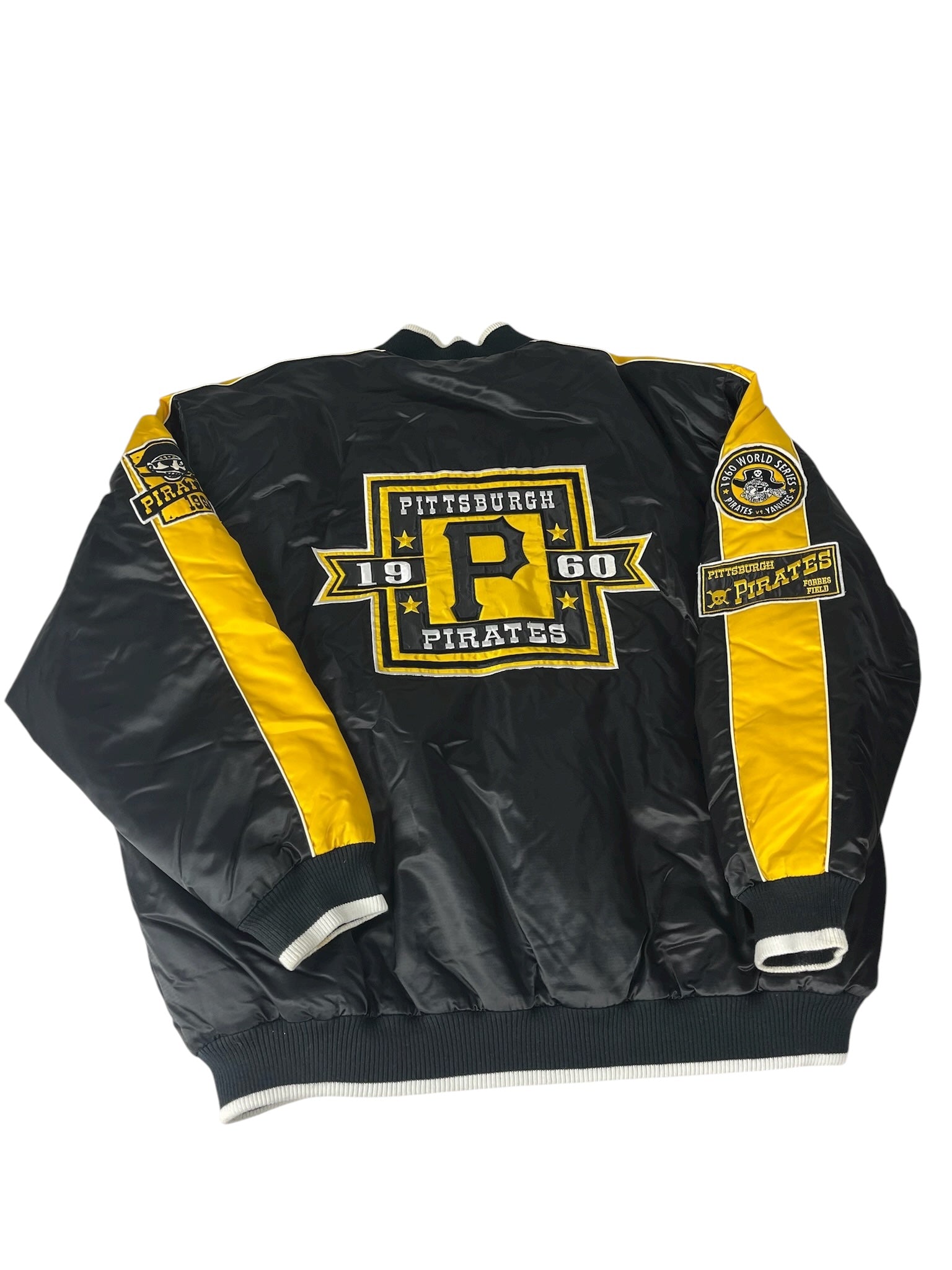 Vintage Pittsburgh Pirates Jacket Cooperstown Collection Satin