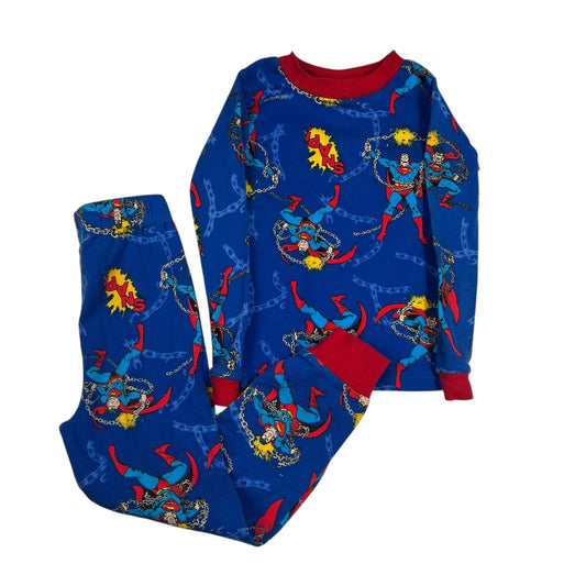 Vintage Superman Shirt & Pants Pajama Set