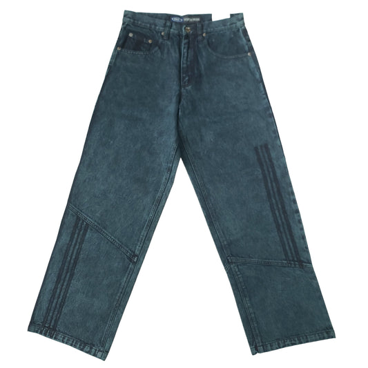 Vintage Y2K Dark Blue/Green North Peak Denim Pants