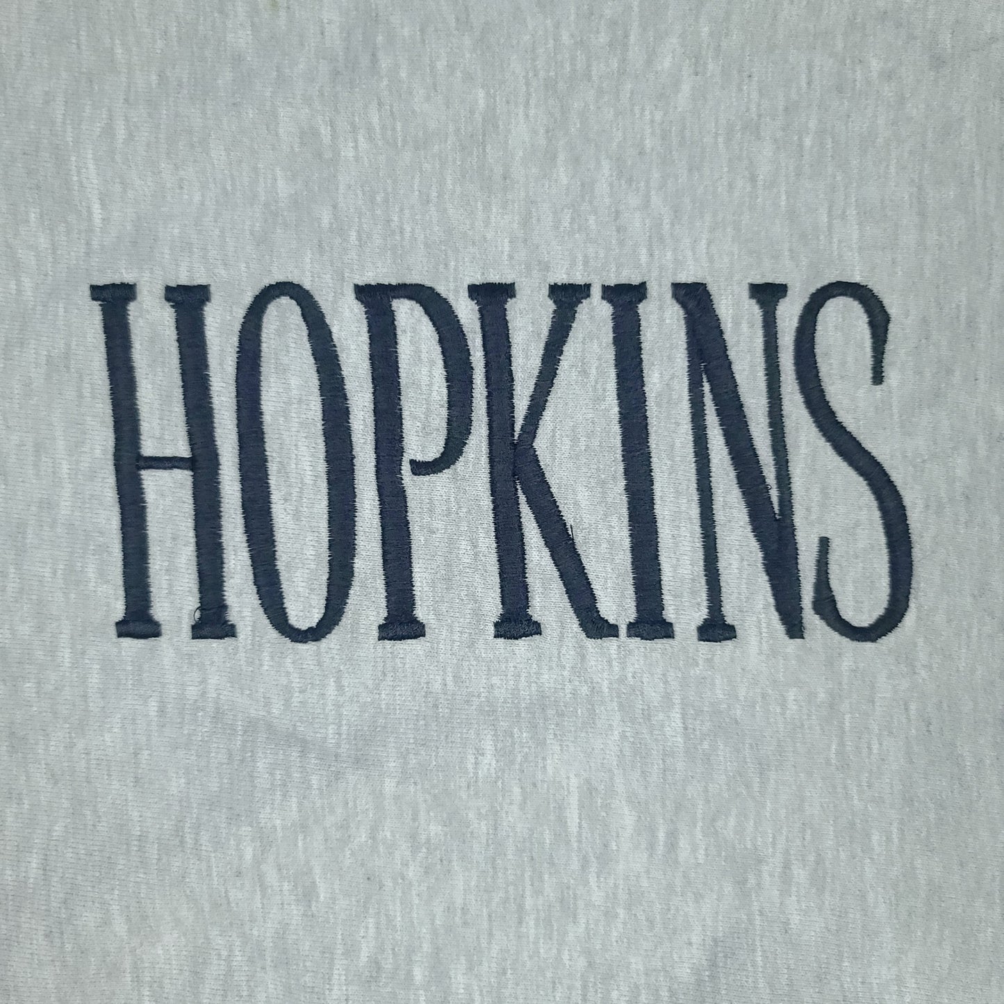 Vintage Hopkins University Gray Champion Reverse Weave Sweatshirt