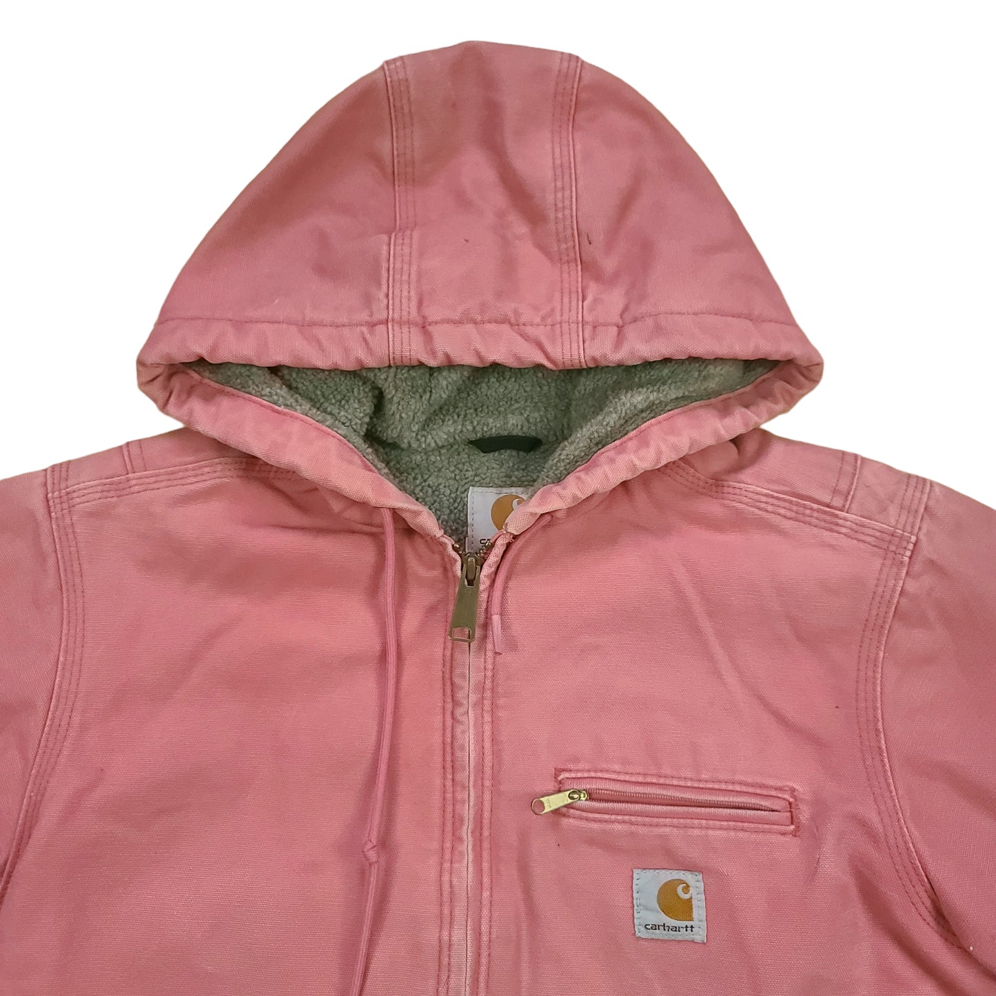 Carhartt Women's Pink Sierra Sandstone Workwear Jacket