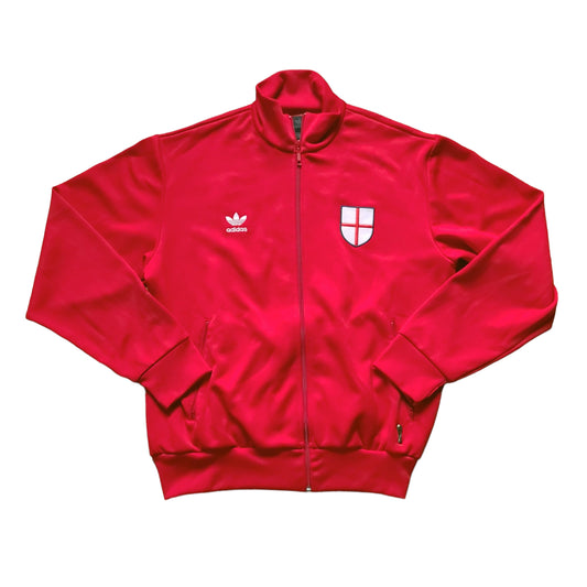 Adidas England Zip Up Red National Soccer Sweater