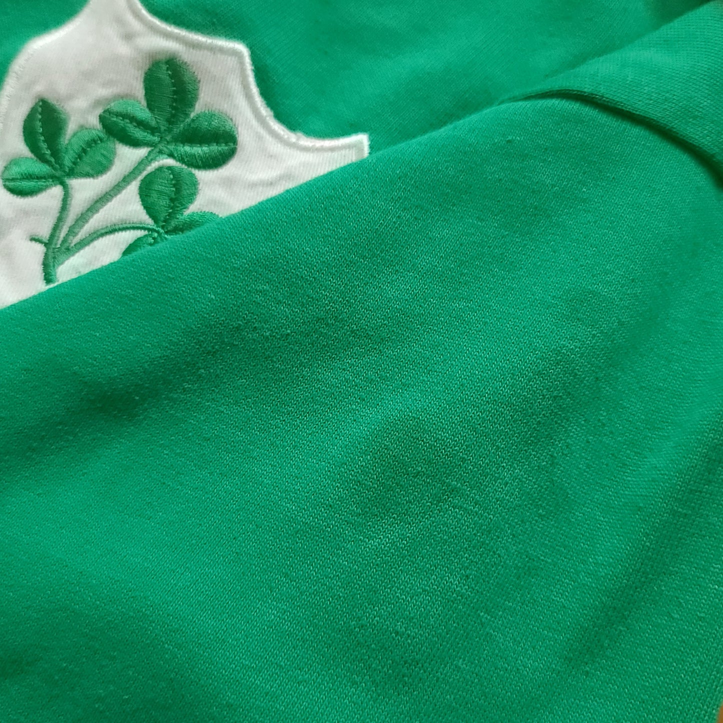 Vintage 80'S Adidas Green Ireland Irish Rugby Jersey