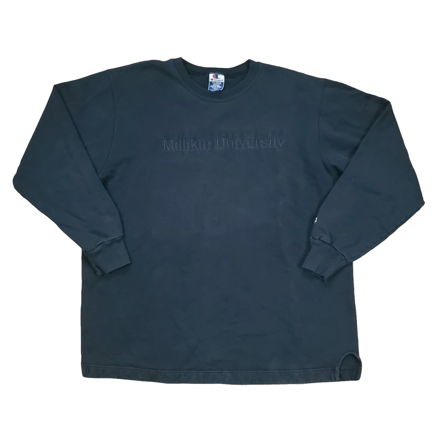 Vintage Milikin University Navy Blue Champion Sweatshirt