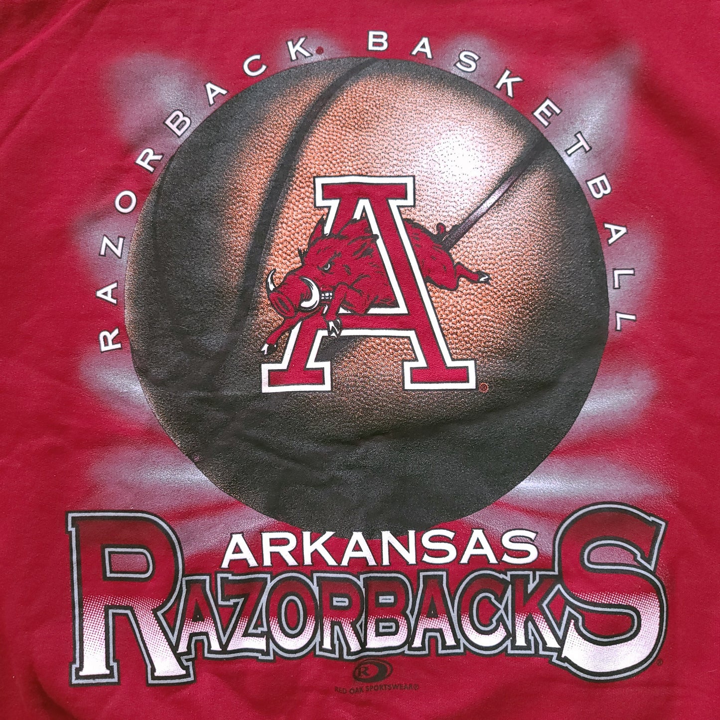 Arkansas Razorbacks Red Sweatshirt Nwt