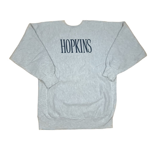 Vintage Hopkins University Gray Champion Reverse Weave Sweatshirt