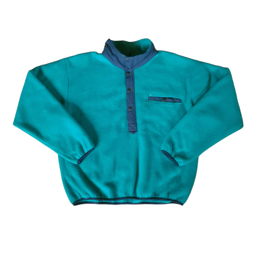 North Face Turquoise Fleece Sweater