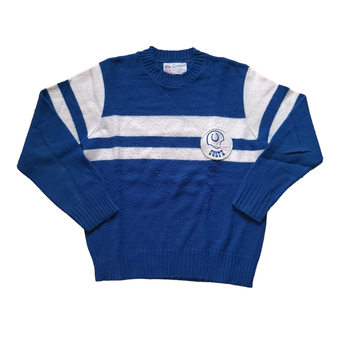 Indianapolis Colts Blue Knit Sweater