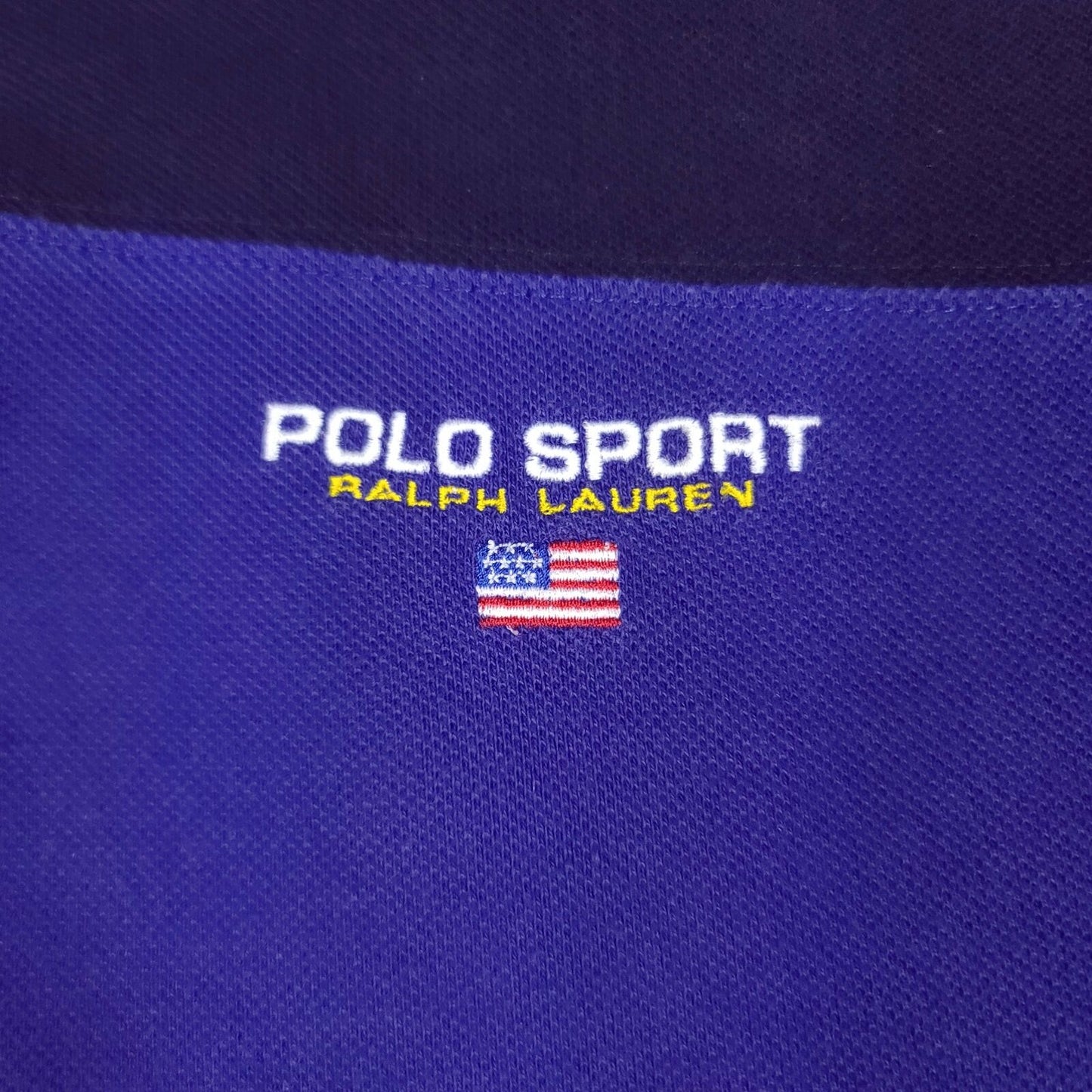 Polo Sport Ralph Lauren Blue Color Block Polo