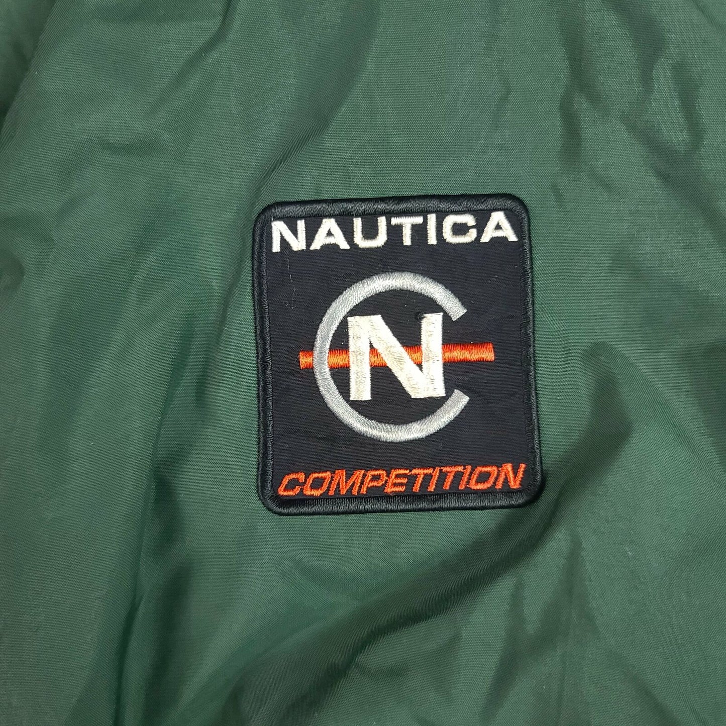 Nautica Competition Green Windbreaker Sailing Jacket