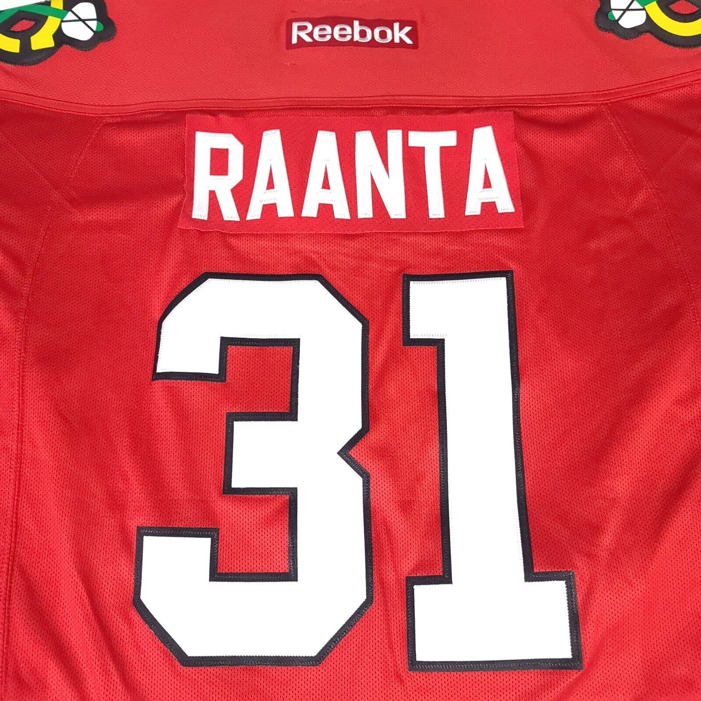 Antti Raanta Chicago Blackhawks Red Reebok Home Jersey