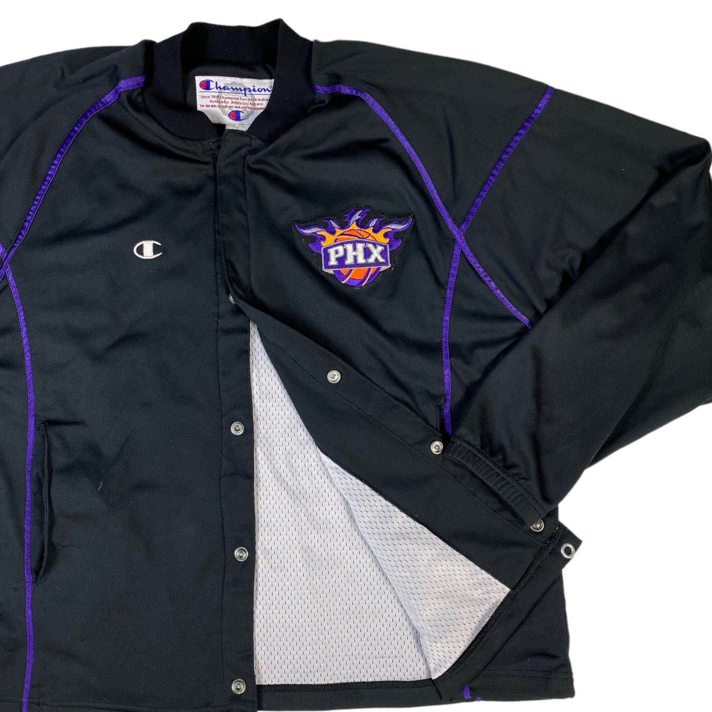 Phoenix Suns Nba Basketball Warm Up Jacket 2000 2001
