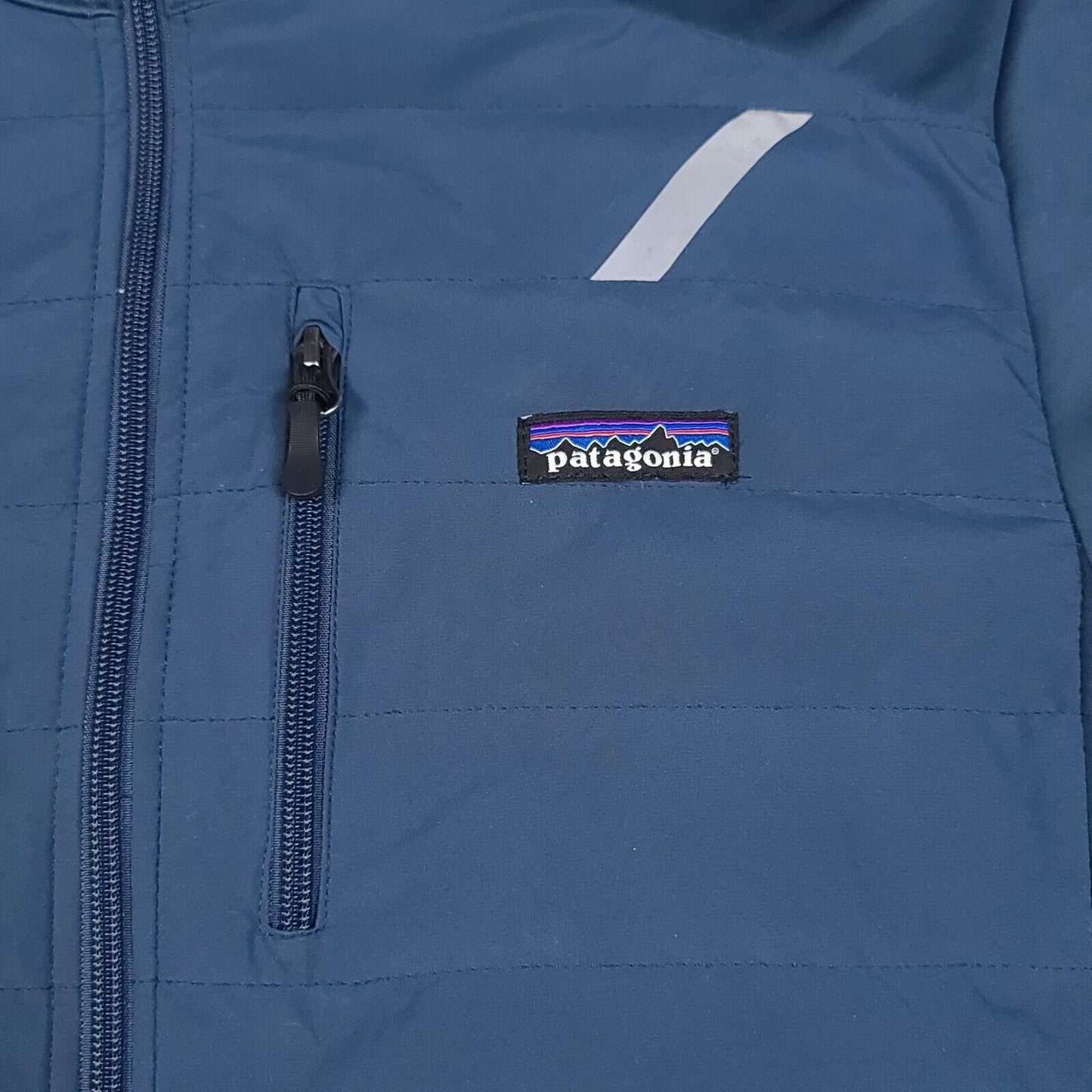 Patagonia Blue Soft Shell Full Zip Jacket
