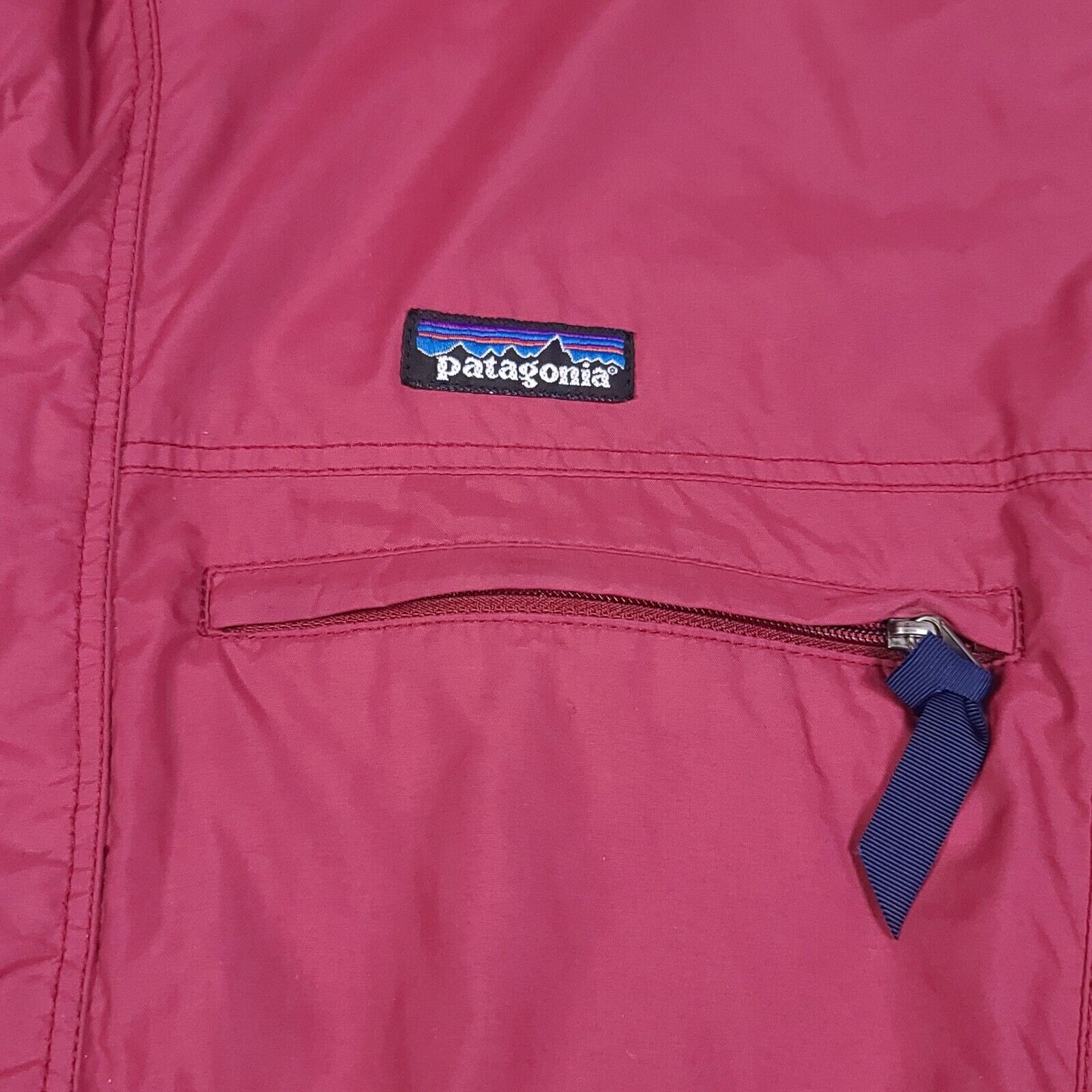 Women's Patagonia Maroon Windbreaker Jacket