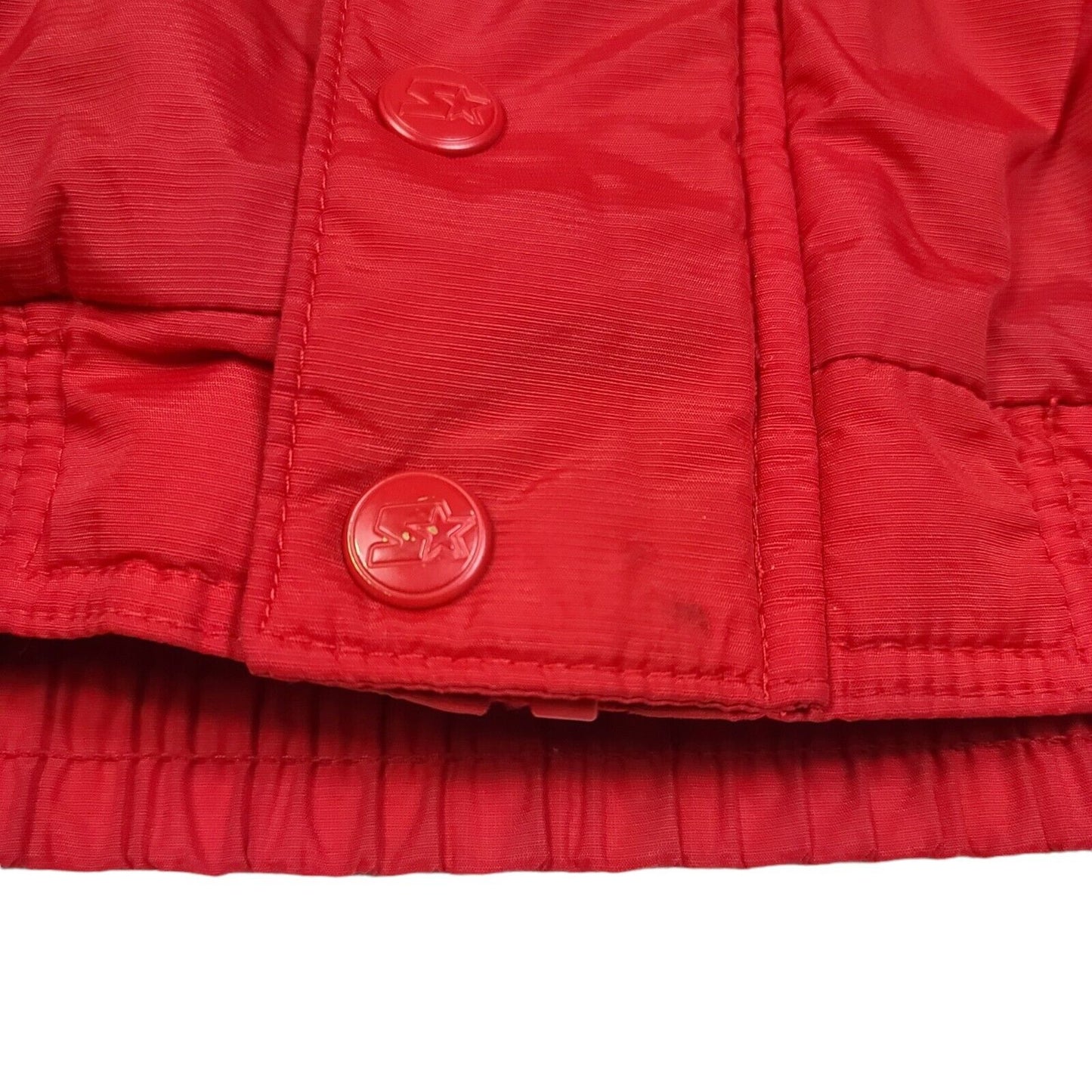 Nebraska Corn Huskers Red Starter Winter Full Zip Jacket Coat