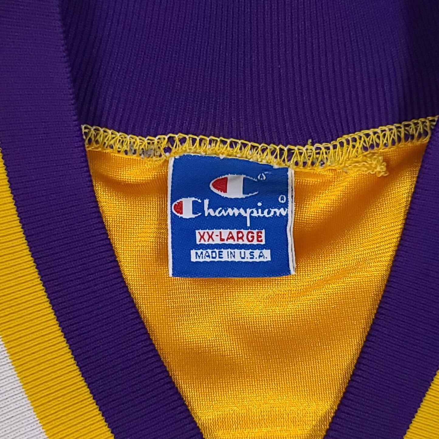 Wauconda Bulldogs High School Purple Gold Champion Warm Up Jacket