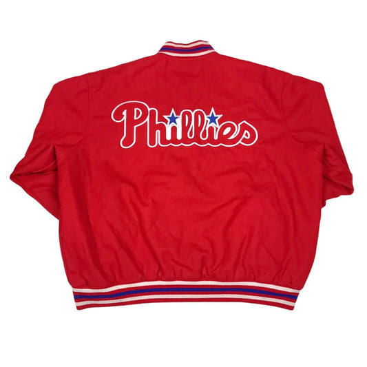 Philadelphia Phillies Reversible Jeff Hamilton Jh Design Coaches Jacket