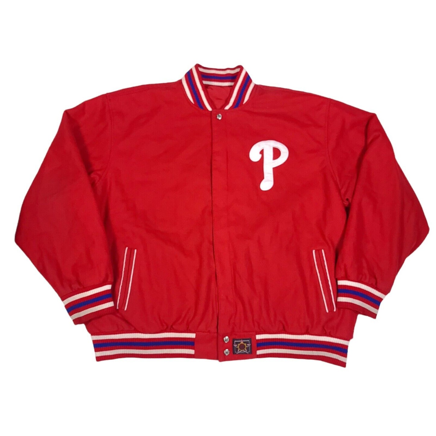 Philadelphia Phillies Reversible Jeff Hamilton Jh Design Coaches Jacket