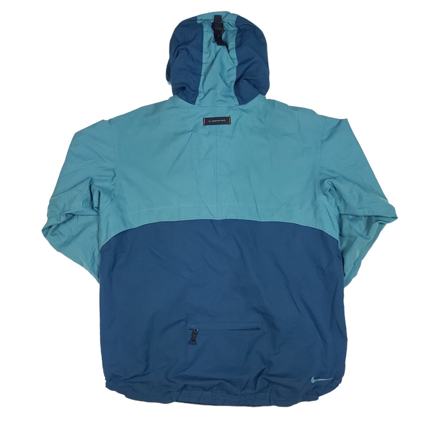 Nike Acg 1/2 Zip Blue Anorak Layer 3 Windbreaker Jacket