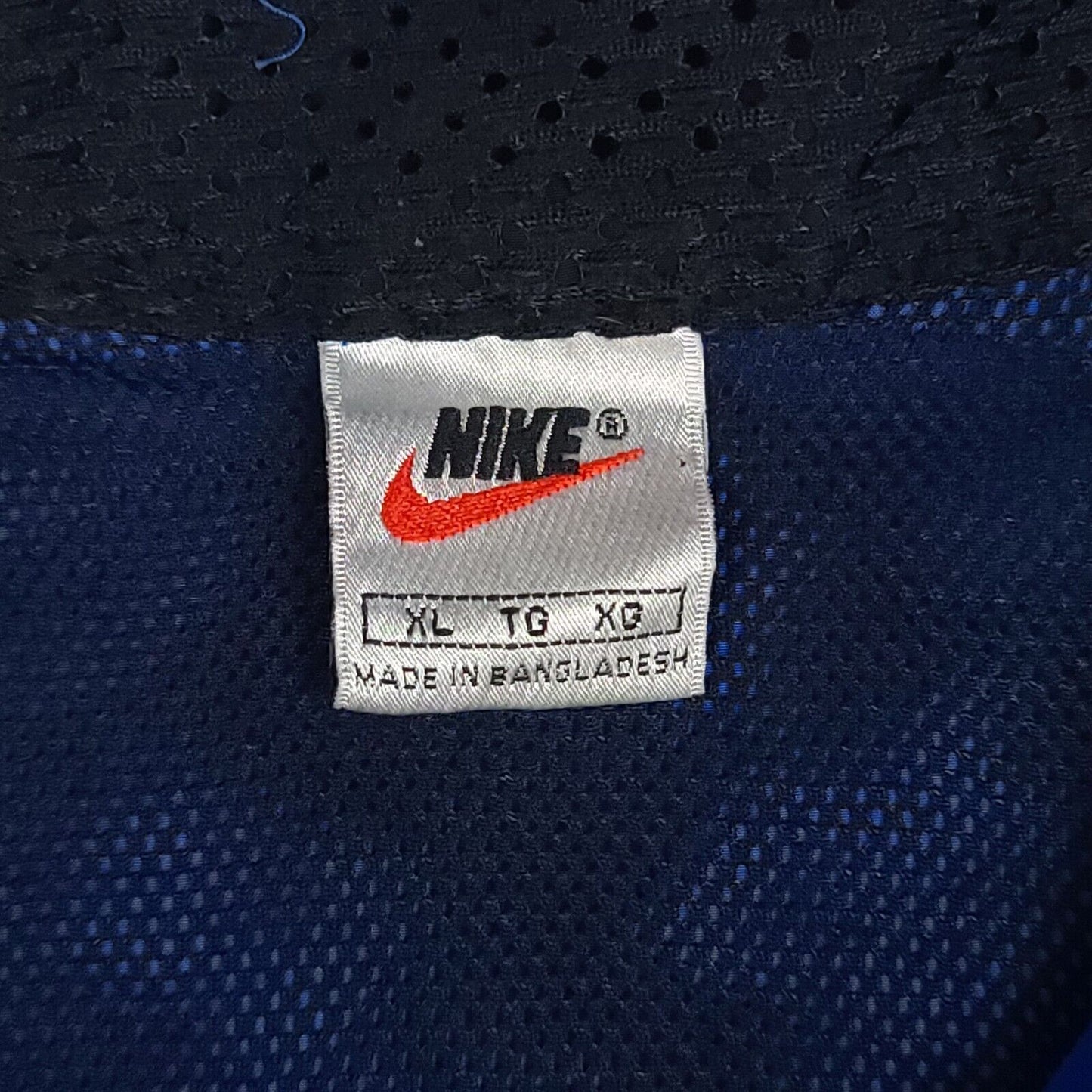 Nike Running Blue 1/2 Zip Pullover Windbreaker Jacket