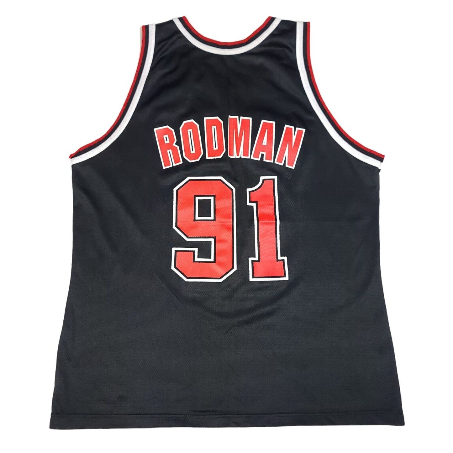Dennis Rodman Chicago Bulls Champion Black Nba Jersey