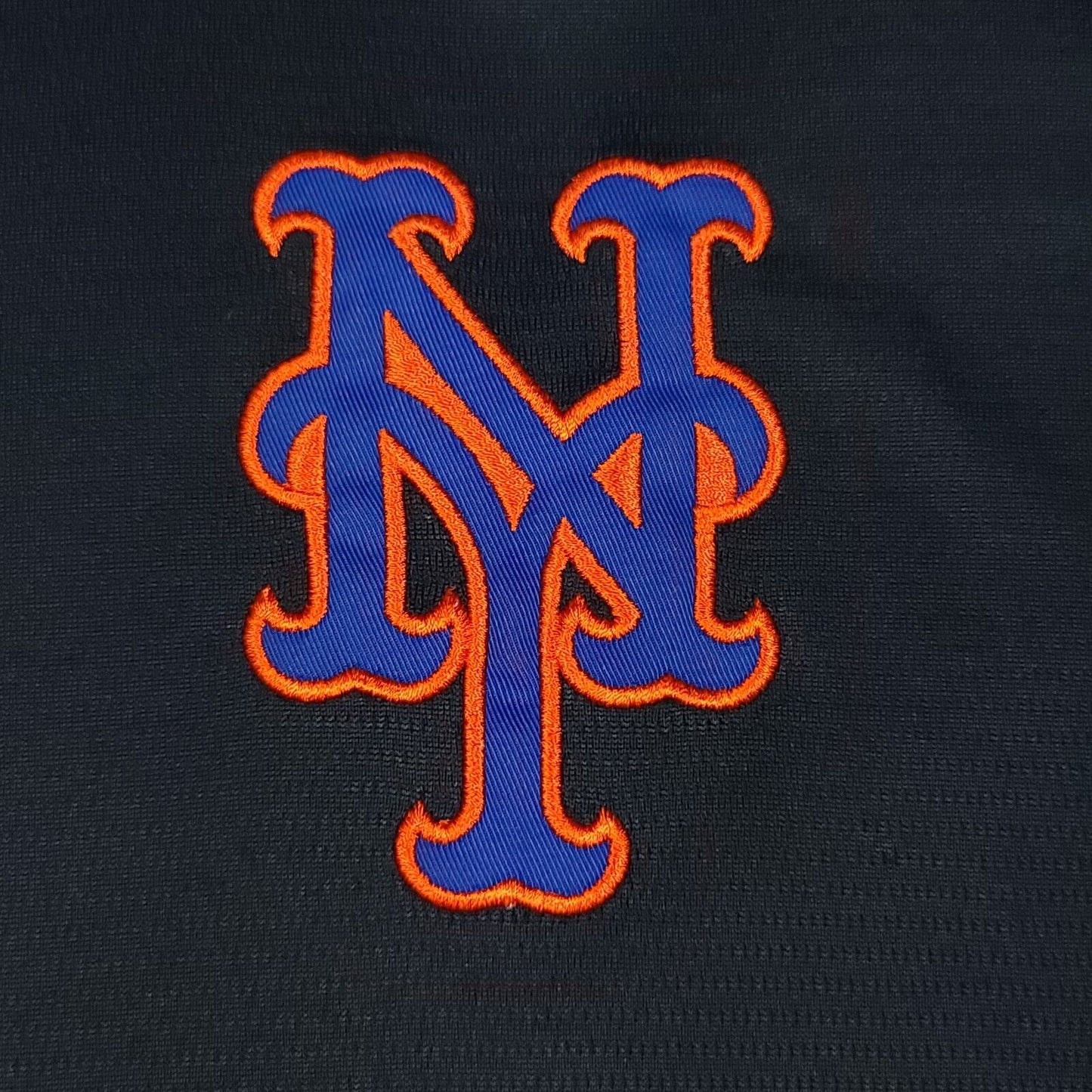 New York Mets Majestic Baseball Warm Up Pull Over Shirt