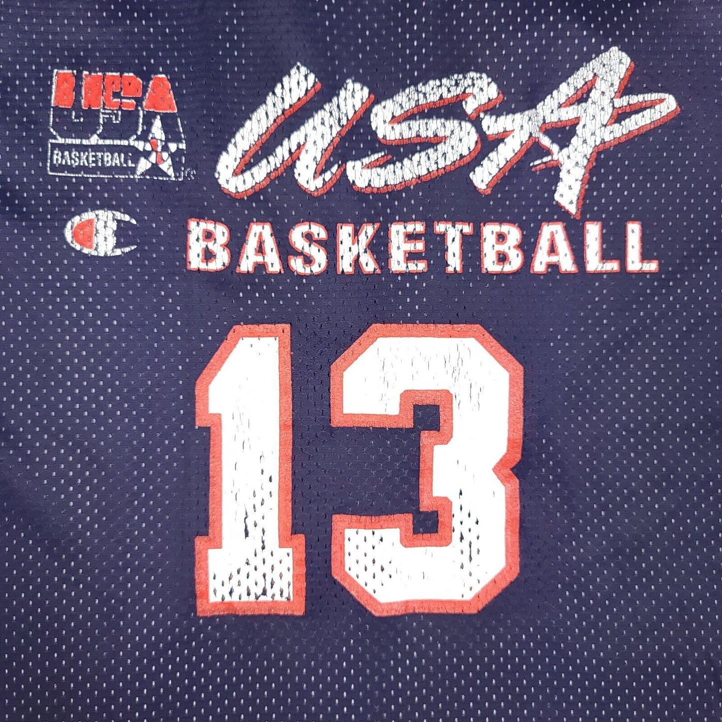 Shaquille O'Neal 1996 Olympic Dream Team Usa Champion Practice Jersey