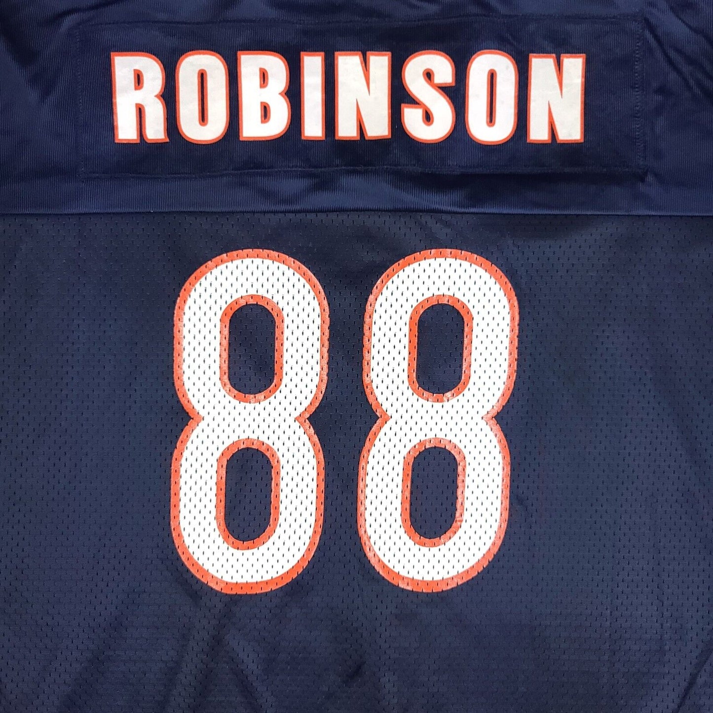 Chicago Bears Marcus Robinson #88 Navy Blue Champion Jersey
