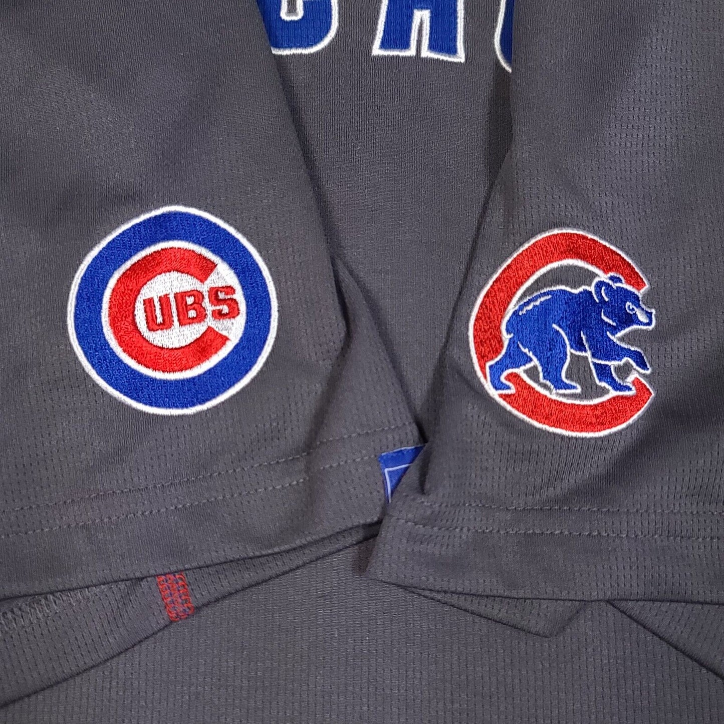 Chicago Cubs Mlb Baseball Warm Up Practice Athletic Shirt