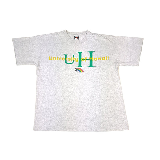 University Of Hawaii Rainbow Warriors Gray T Shirt