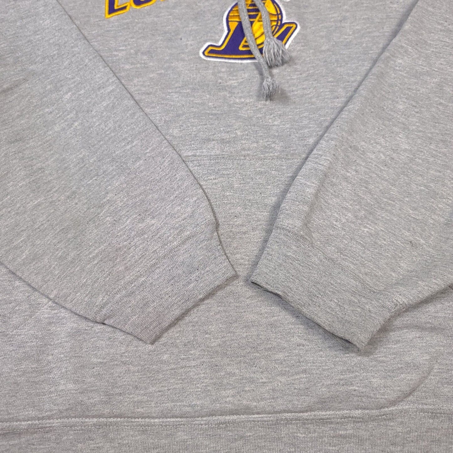 Los Angeles La Lakers Nba Adidas Gray Hoodie Sweater