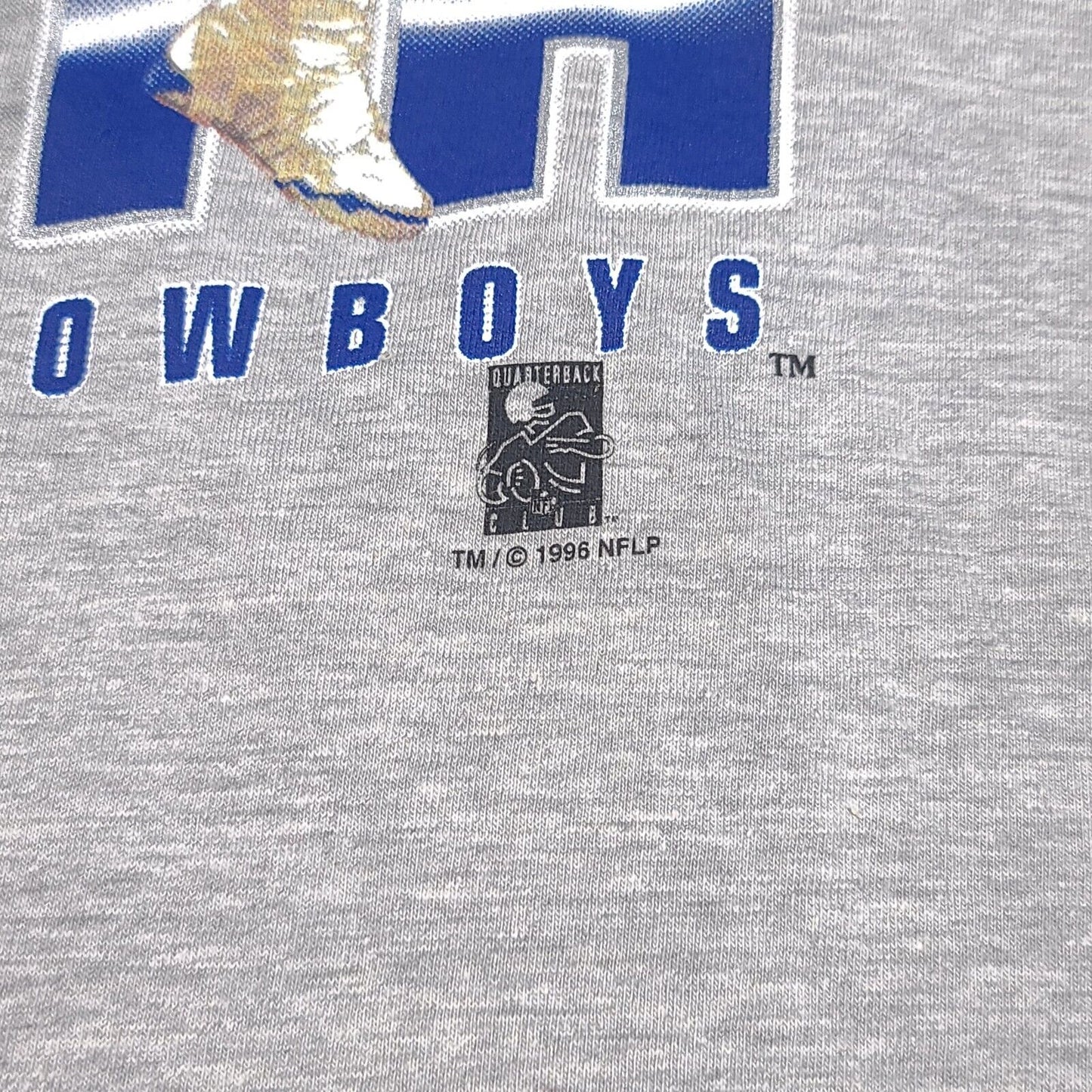 Emmitt Smith Dallas Cowboys Gray Csa Caricature T Shirt Nwt