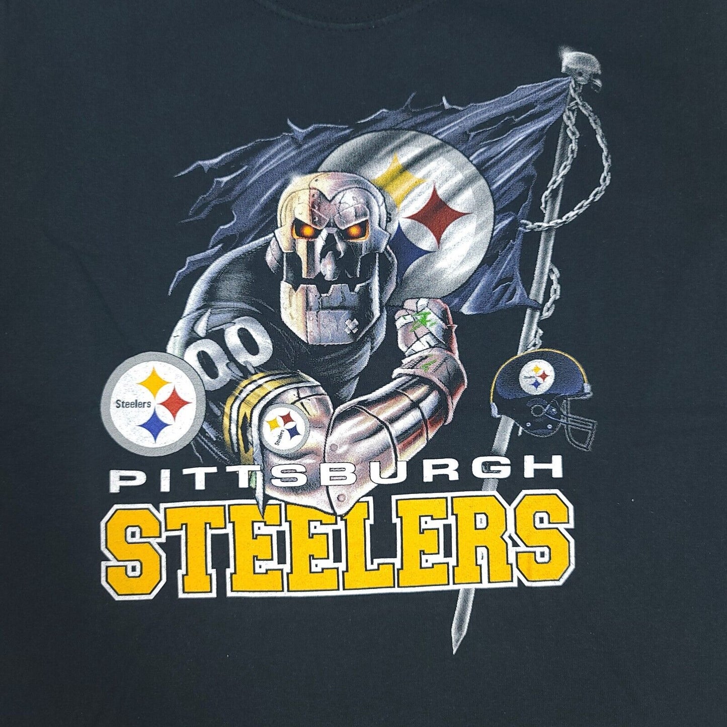 Pittsburgh Steelers Black Nfl Football T Shirt