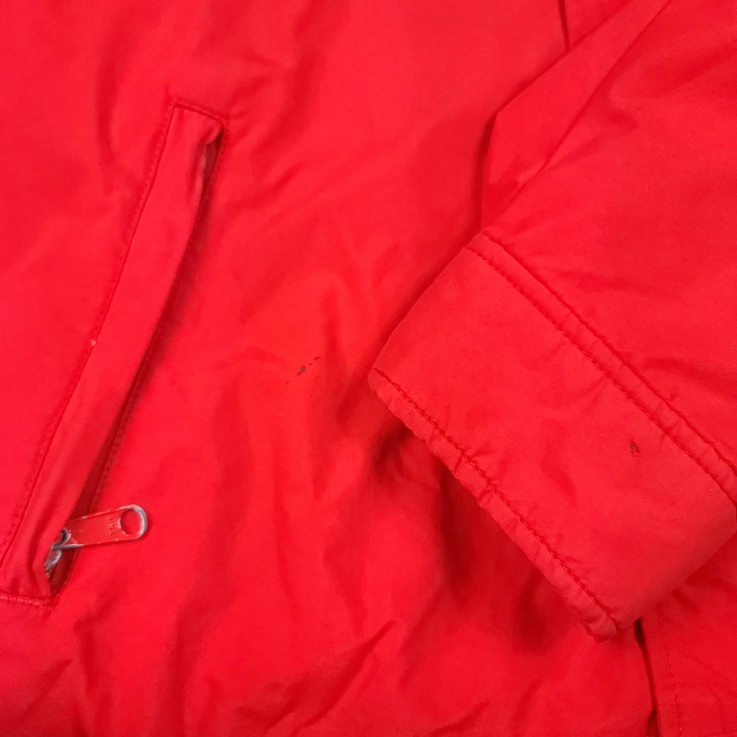 Columbia Red Orange Gore-Tex Windbreaker Jacket