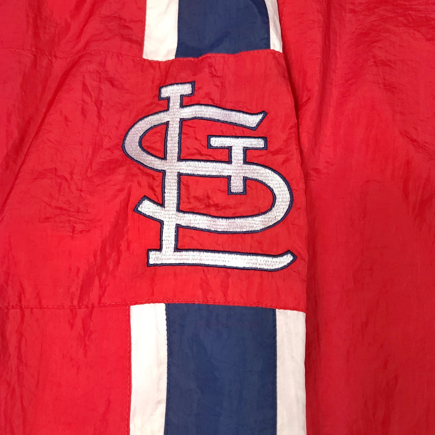 St. Louis Cardinals Red Full Zip Starter Windbreaker Jacket