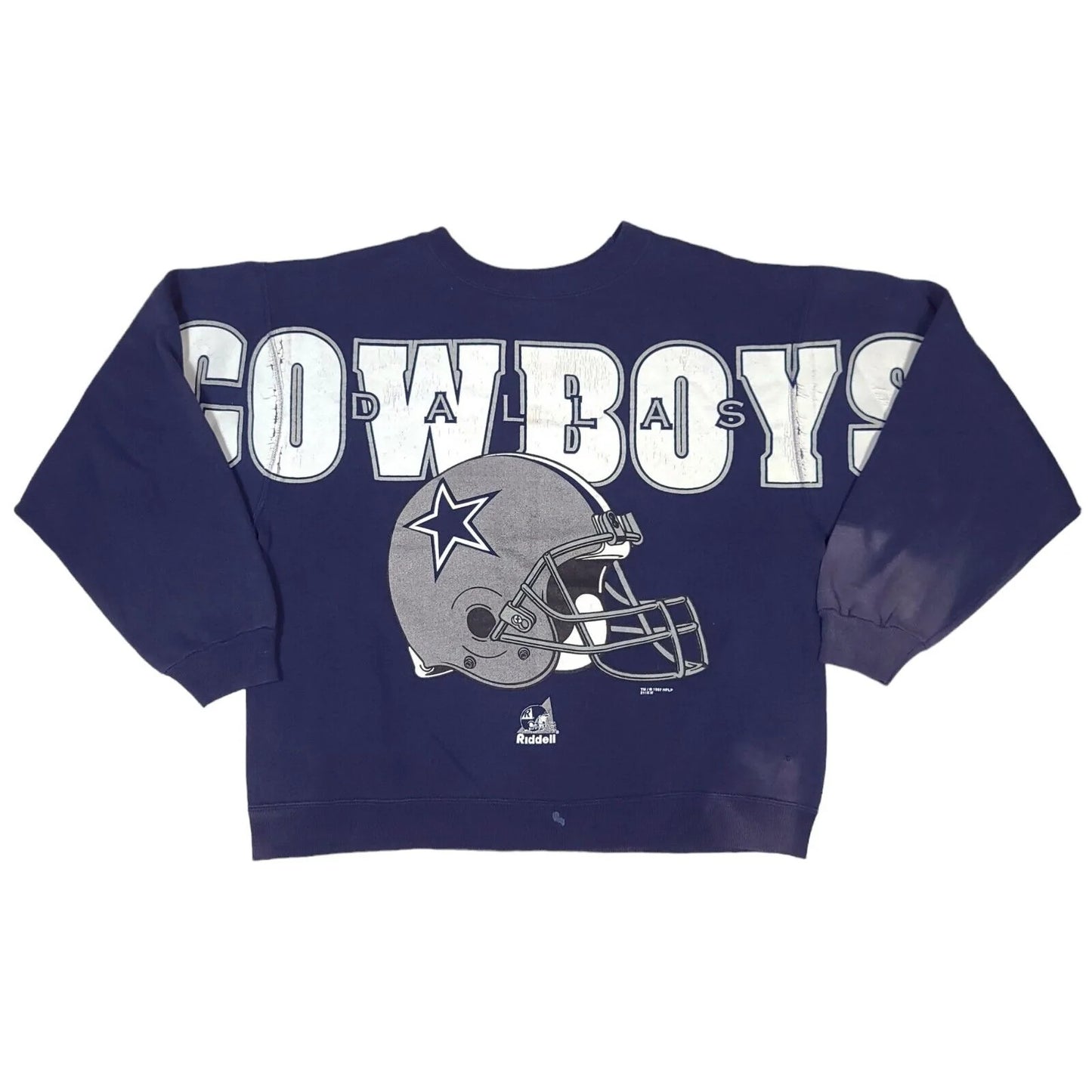 Dallas Cowboys Champknit Blue Sweatshirt 1997