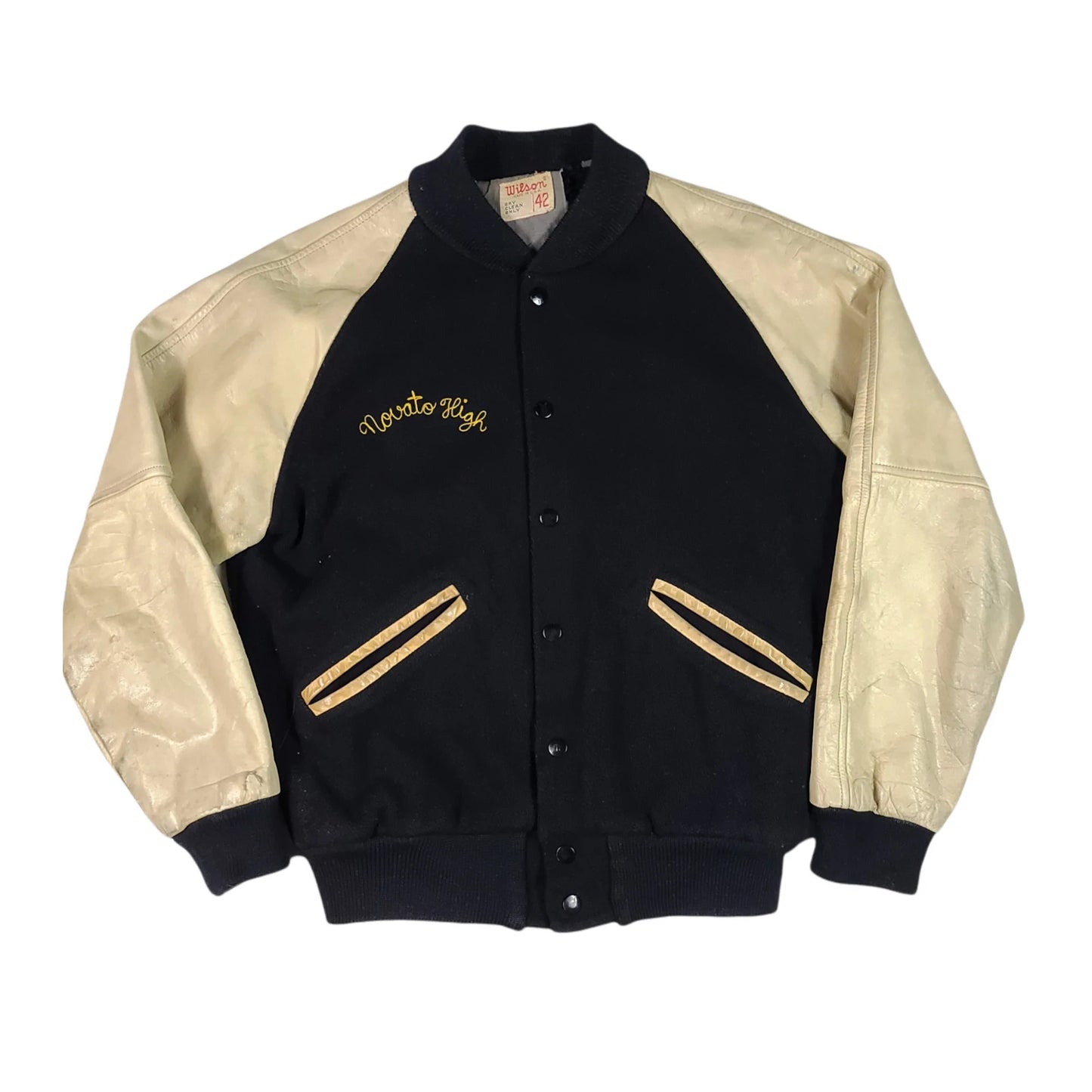 Wilson Novato High 60'S Letterman Jacket