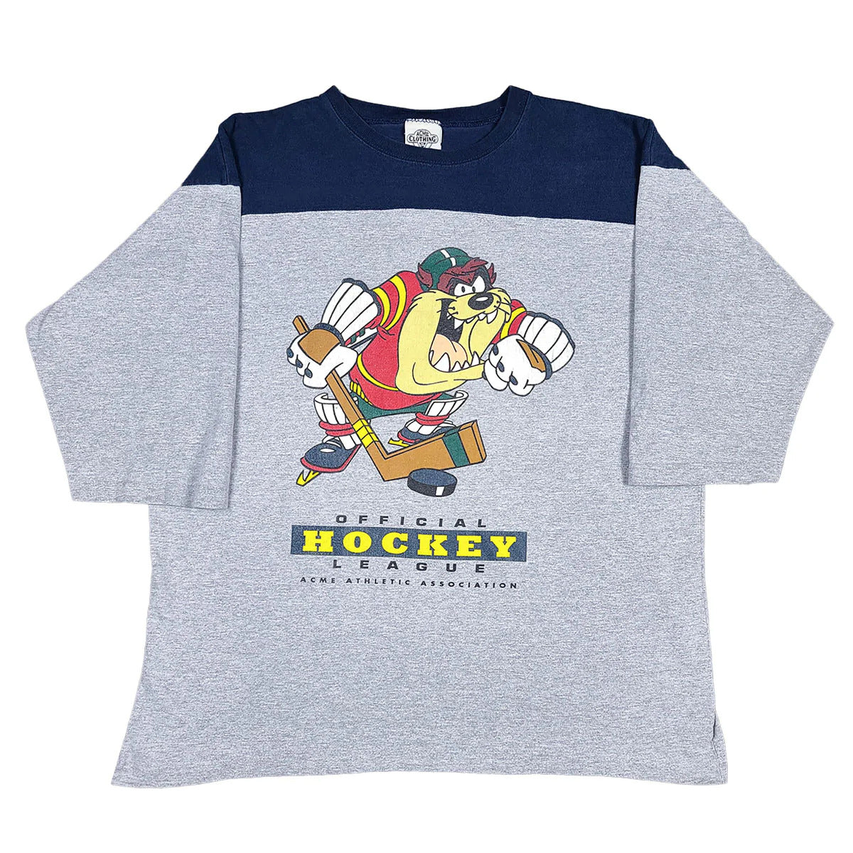Looney Tunes Tasmanian Devil Taz Hockey Shirt