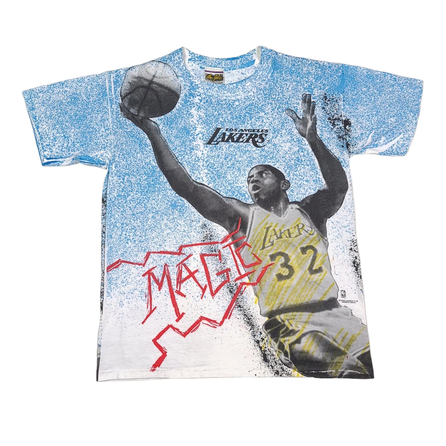 Magic Johnson T'S Lakers All Over Print T-Shirt