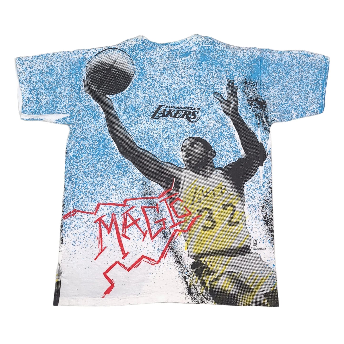 Magic Johnson T'S Lakers All Over Print T-Shirt